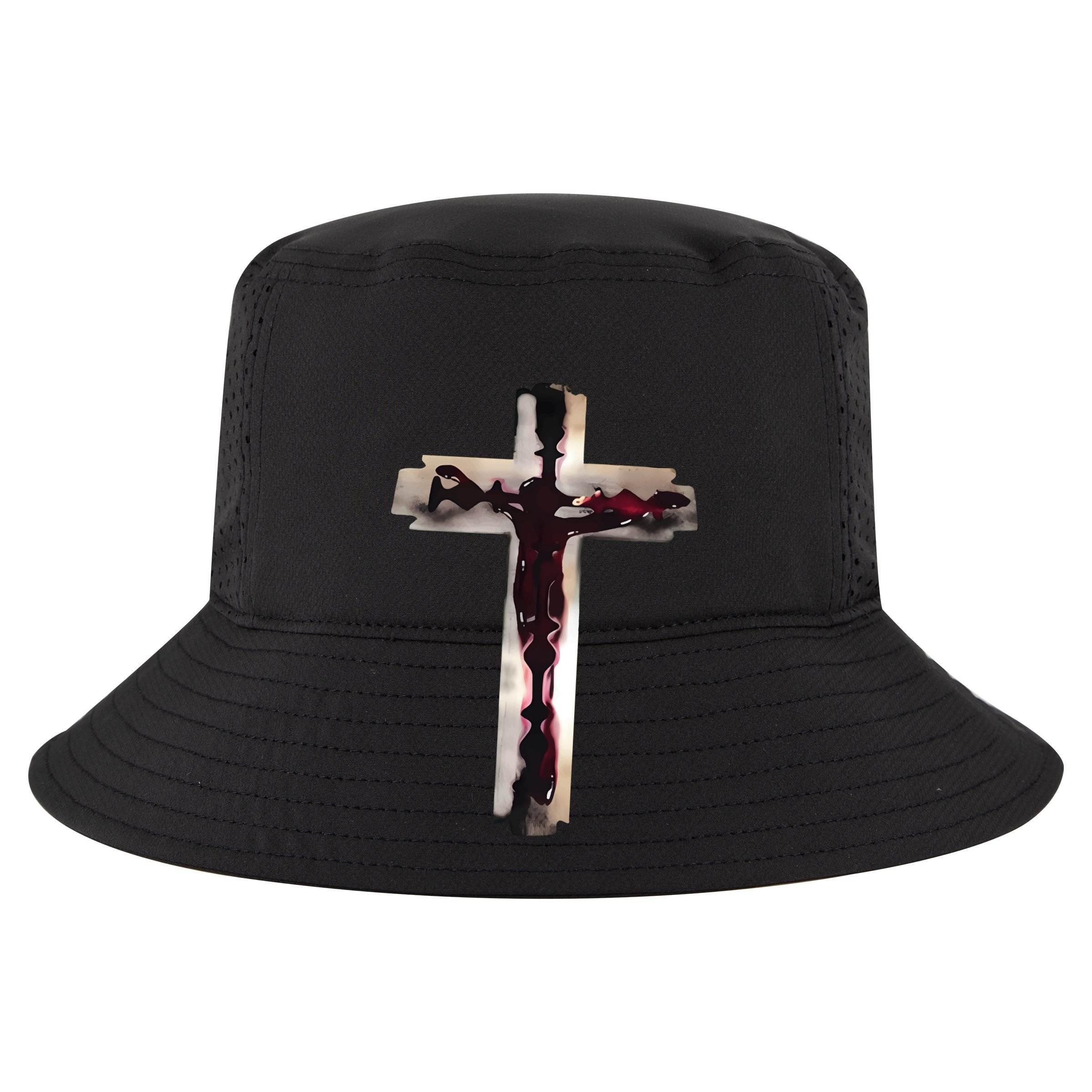 Nawafer Jesus Cross Razorblade Golf Towel