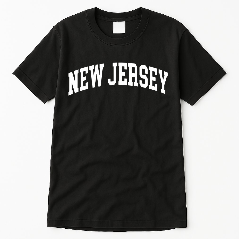 New Jersey Classic Text Tall T-Shirt