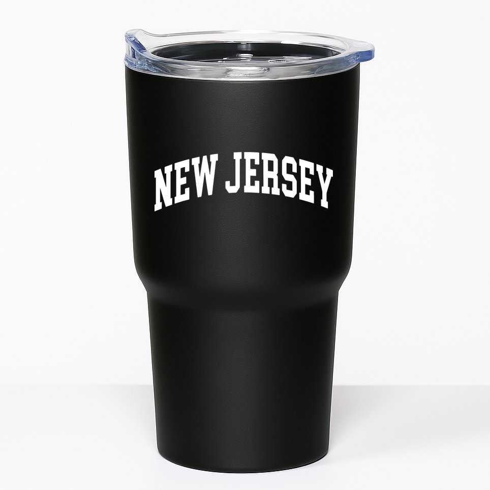 New Jersey Classic Text Tumbler