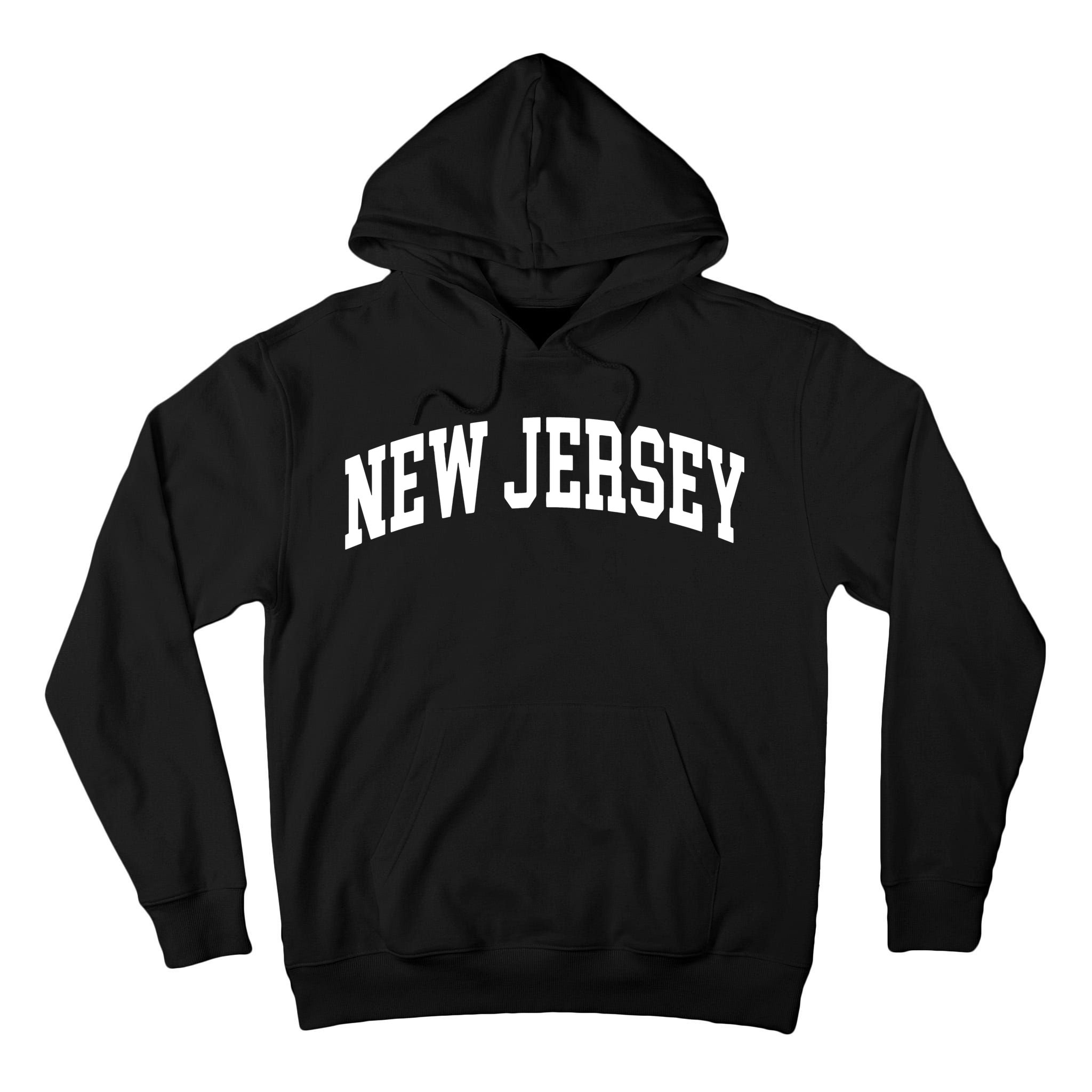 New Jersey Classic Text Tall Hoodie