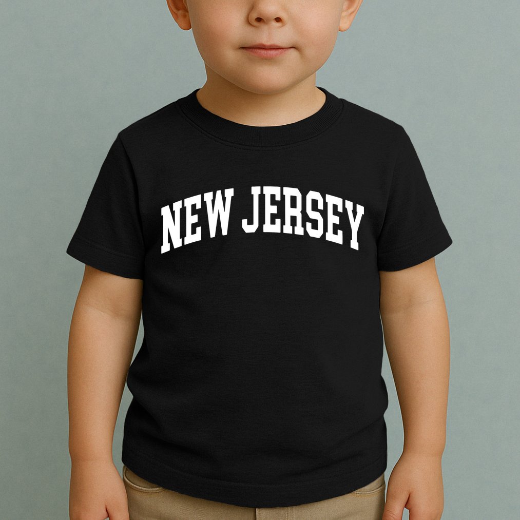 New Jersey Classic Text Toddler T-Shirt