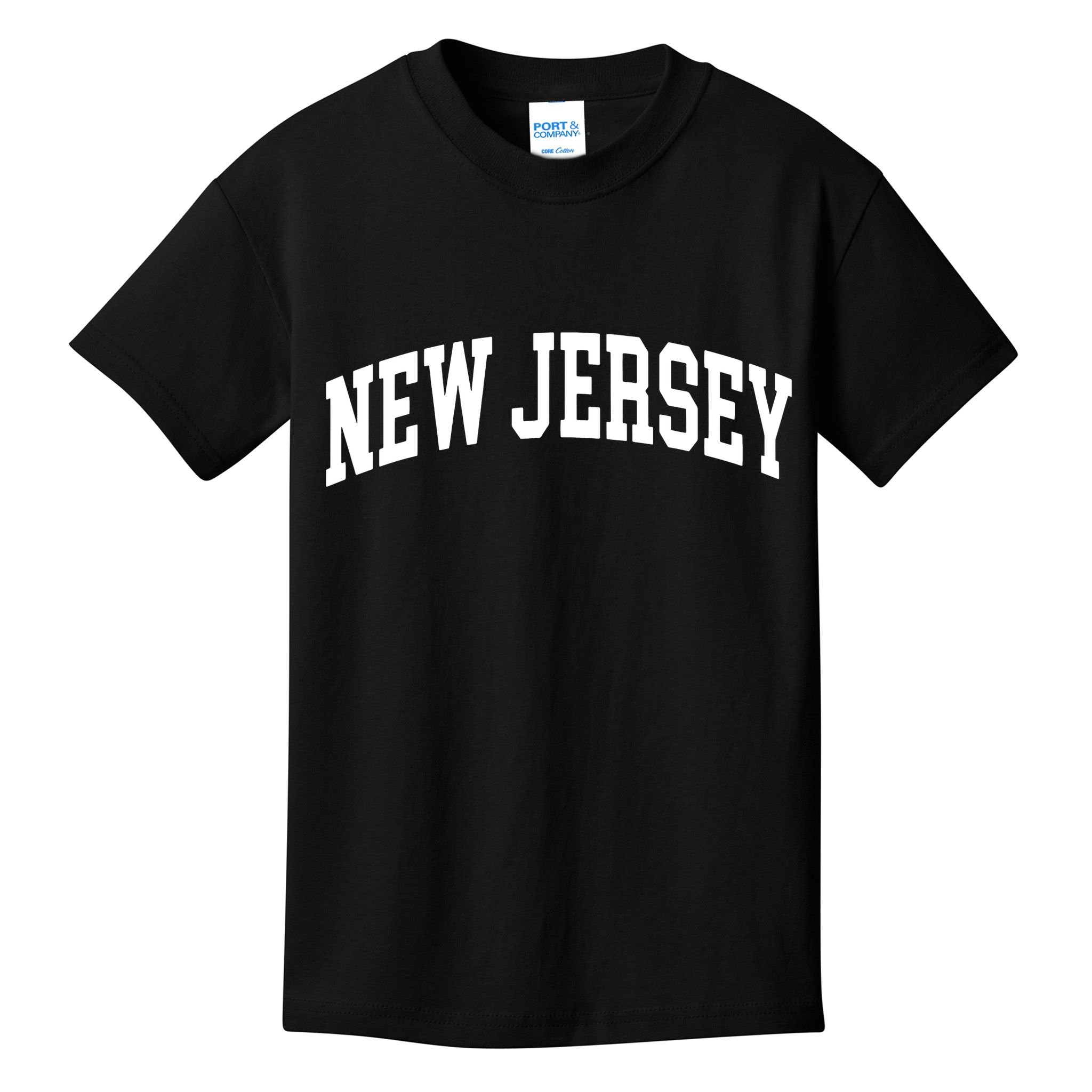 New Jersey Classic Text Kids T-Shirt