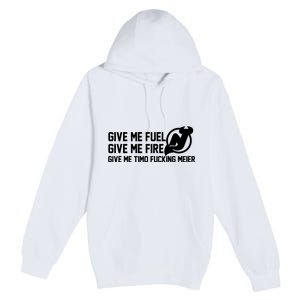 New Jersey Devils Give Me Fuel Give Me Fire Give Me Timo Fucking Meier Premium Pullover Hoodie