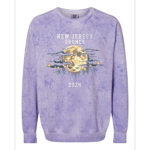 New Jersey Drones December 2024 – Drone Sightings Colorblast Crewneck Sweatshirt