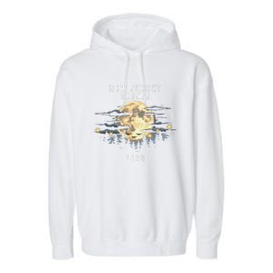 New Jersey Drones December 2024 – Drone Sightings Garment-Dyed Fleece Hoodie