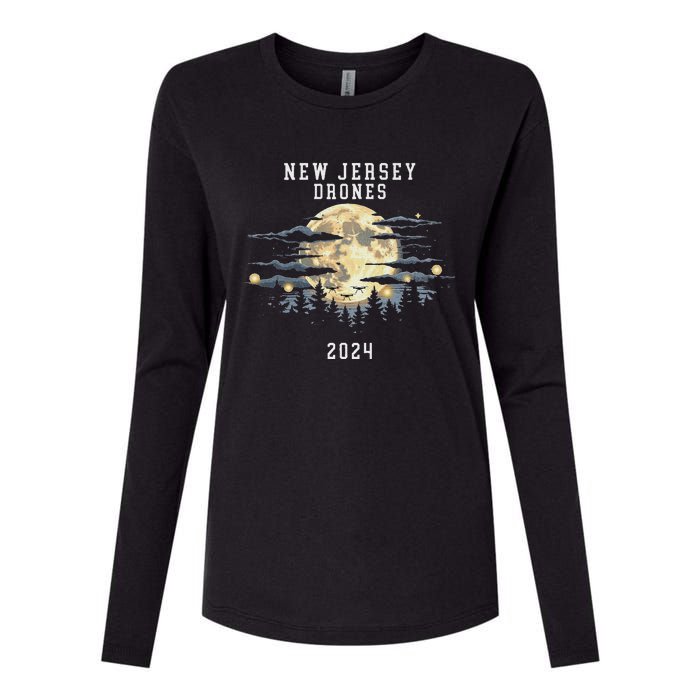 New Jersey Drones December 2024 – Drone Sightings Womens Cotton Relaxed Long Sleeve T-Shirt