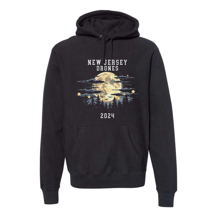 New Jersey Drones December 2024 – Drone Sightings Premium Hoodie