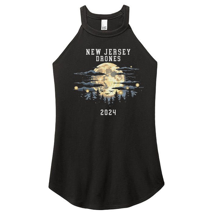 New Jersey Drones December 2024 – Drone Sightings Women's Perfect Tri Rocker Tank