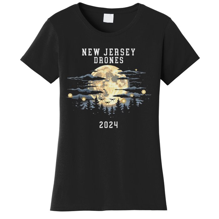 New Jersey Drones December 2024 – Drone Sightings Women's T-Shirt