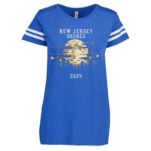 New Jersey Drones December 2024 – Drone Sightings Enza Ladies Jersey Football T-Shirt