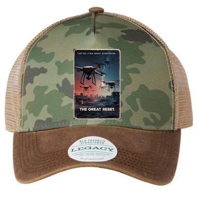 New Jersey Drones Ufo Uap Project Bluebeam Legacy Tie Dye Trucker Hat