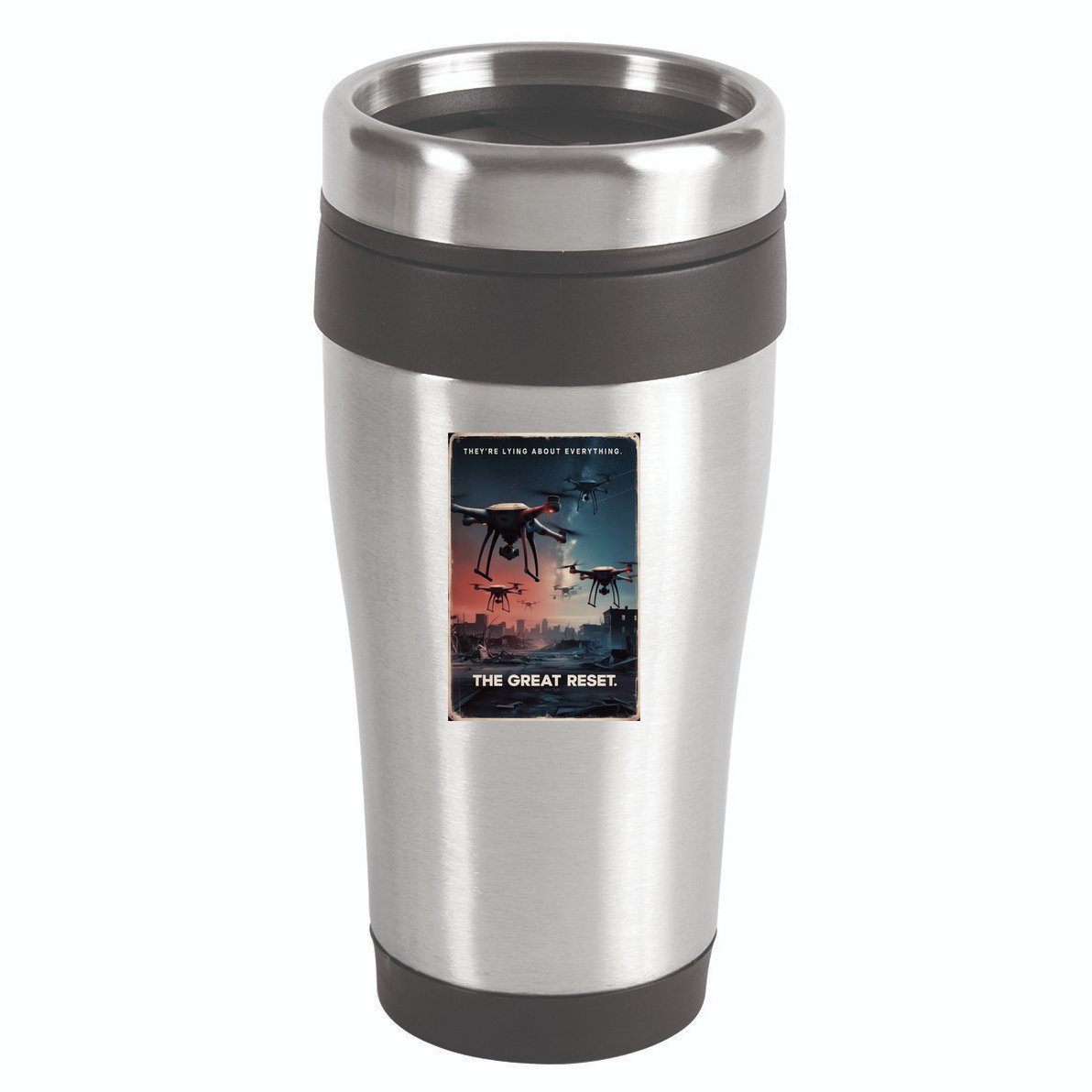 New Jersey Drones Ufo Uap Project Bluebeam 16oz Travel Tumbler