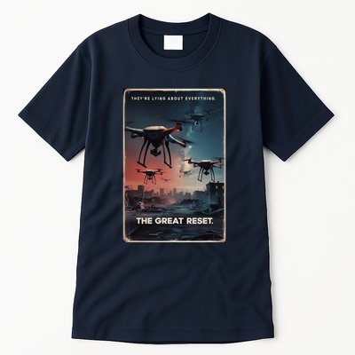 New Jersey Drones Ufo Uap Project Bluebeam Tall T-Shirt