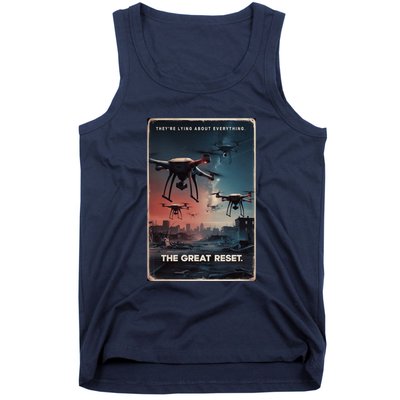 New Jersey Drones Ufo Uap Project Bluebeam Tank Top