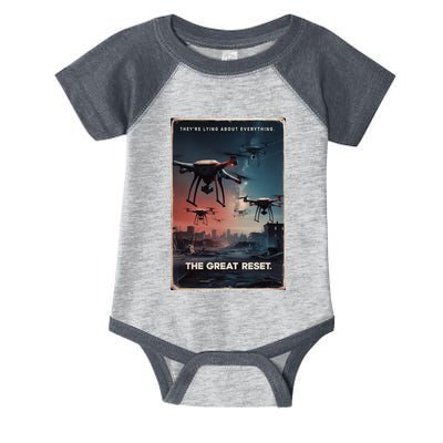 New Jersey Drones Ufo Uap Project Bluebeam Infant Baby Jersey Bodysuit