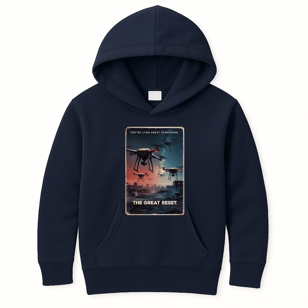 New Jersey Drones Ufo Uap Project Bluebeam Kids Hoodie
