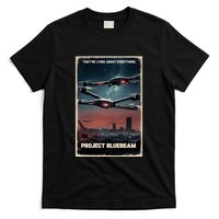 New Jersey Drones Ufo Uap Project Bluebeam T-Shirt