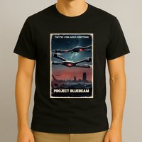 New Jersey Drones Ufo Uap Project Bluebeam T-Shirt