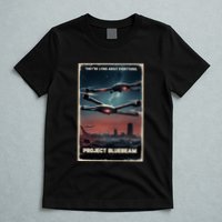 New Jersey Drones Ufo Uap Project Bluebeam T-Shirt