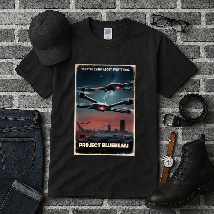New Jersey Drones Ufo Uap Project Bluebeam Tall T-Shirt