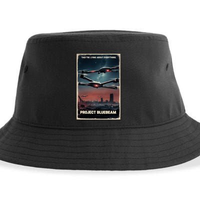 New Jersey Drones Ufo Uap Project Bluebeam Sustainable Bucket Hat