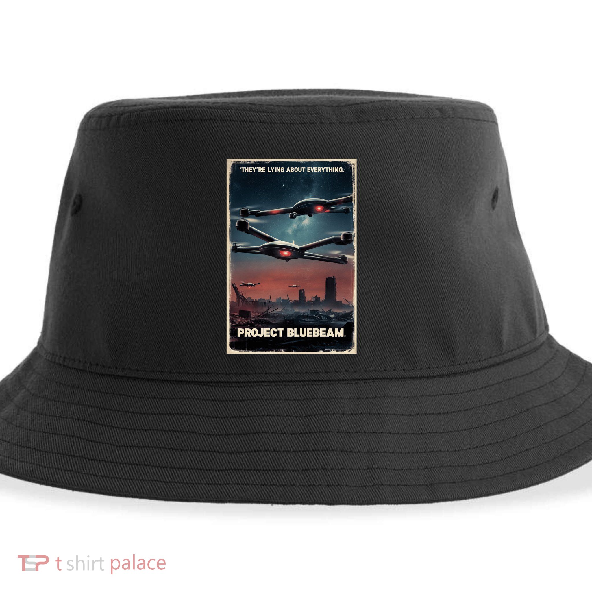 New Jersey Drones Ufo Uap Project Bluebeam Sustainable Bucket Hat