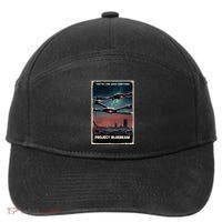 New Jersey Drones Ufo Uap Project Bluebeam 7-Panel Snapback Hat