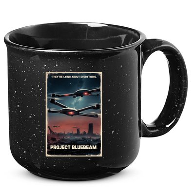New Jersey Drones Ufo Uap Project Bluebeam 15oz Campfire Ceramic Mug