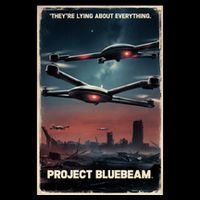New Jersey Drones Ufo Uap Project Bluebeam Drawstring Bag