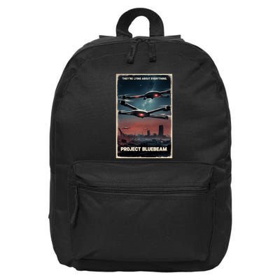 New Jersey Drones Ufo Uap Project Bluebeam 16 in Basic Backpack