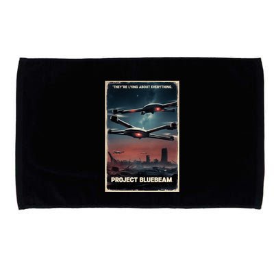 New Jersey Drones Ufo Uap Project Bluebeam Microfiber Hand Towel