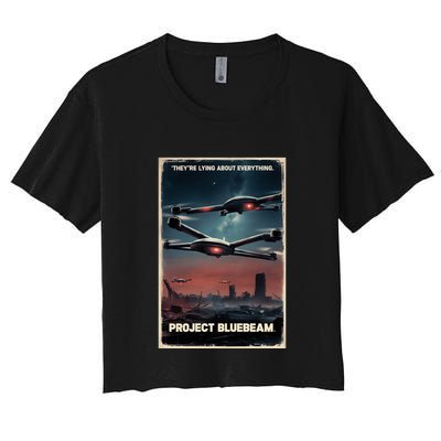 New Jersey Drones Ufo Uap Project Bluebeam Crop Top