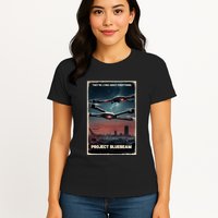 New Jersey Drones Ufo Uap Project Bluebeam Womens T-Shirt