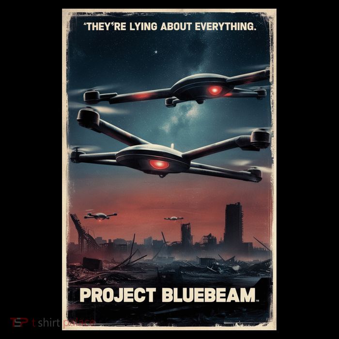 New Jersey Drones Ufo Uap Project Bluebeam Zip Tote Bag