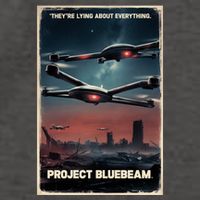 New Jersey Drones Ufo Uap Project Bluebeam Vector Backpack