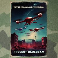 New Jersey Drones Ufo Uap Project Bluebeam Legacy Tie Dye Trucker Hat