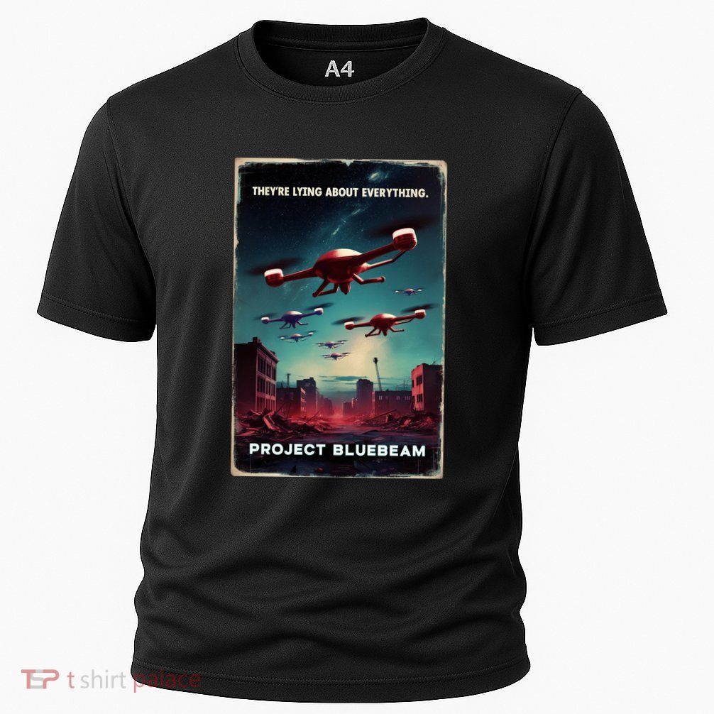 New Jersey Drones Ufo Uap Project Bluebeam Performance Shirt