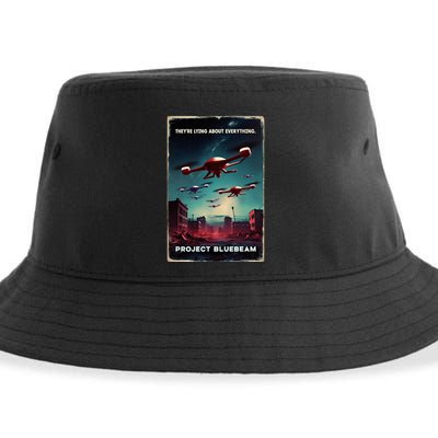 New Jersey Drones Ufo Uap Project Bluebeam Sustainable Bucket Hat
