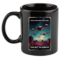 New Jersey Drones Ufo Uap Project Bluebeam 11oz C Handle Ceramic Mug