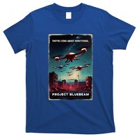 New Jersey Drones Ufo Uap Project Bluebeam T-Shirt