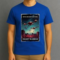 New Jersey Drones Ufo Uap Project Bluebeam T-Shirt
