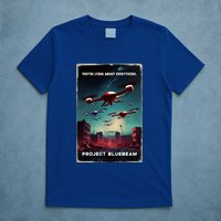 New Jersey Drones Ufo Uap Project Bluebeam T-Shirt