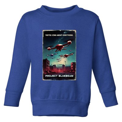 New Jersey Drones Ufo Uap Project Bluebeam Toddler Sweatshirt
