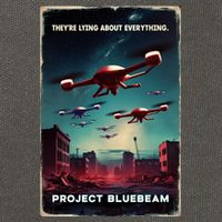 New Jersey Drones Ufo Uap Project Bluebeam Cotton Canvas Backpack