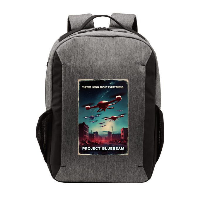 New Jersey Drones Ufo Uap Project Bluebeam Vector Backpack