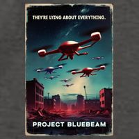 New Jersey Drones Ufo Uap Project Bluebeam Vector Backpack