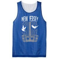 New Jersey Disc Golf Player Breaking Chains Birdie Meaningful Gift Mesh Reversible Basketball Jersey Tank