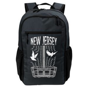 New Jersey Disc Golf Player Breaking Chains Birdie Meaningful Gift Daily Commute Backpack