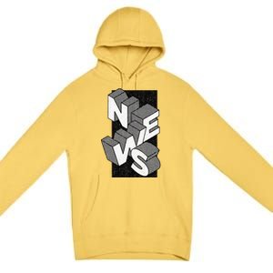 News Journalist Enthusiast Premium Pullover Hoodie