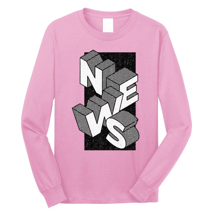 News Journalist Enthusiast Long Sleeve Shirt